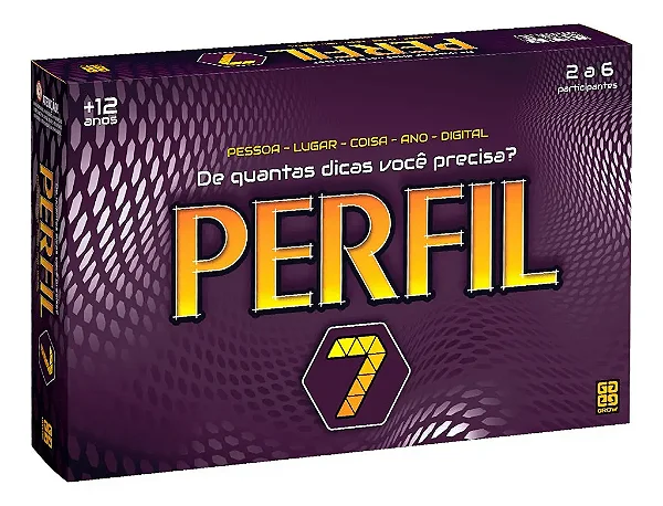 Jogo De Tabuleiro Perfil Grow