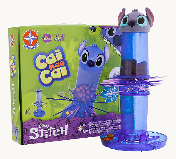 Jogo Cai Não Cai Stitch Estrela