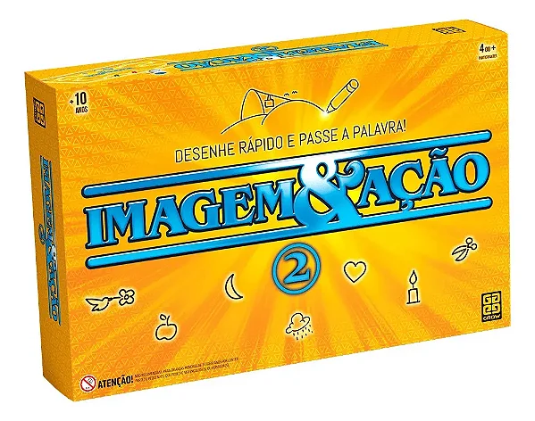 Jogo de Tabuleiro Imagem & Ação 2 Grow