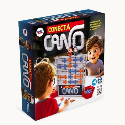 Conecta Cano: Brinquedo Educativo de Montar e Construir para Crianças - Pakitoys