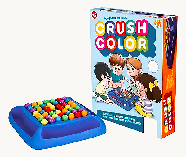 Jogo Infantil Crush Color - Pakitoys