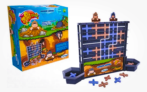 Jogo Caminho Animal Xalingo Desafio Infantil