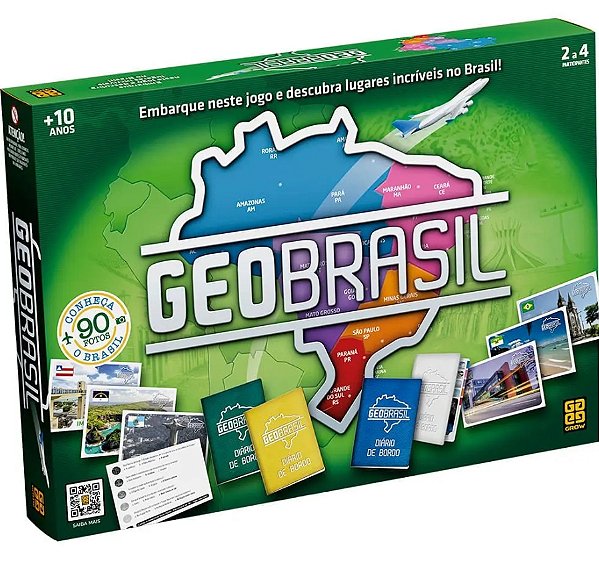 Jogo GeoBrasil - Grow