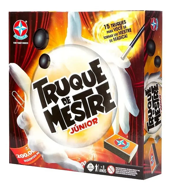 Jogo Truque De Mestre Junior - Estrela - 1079