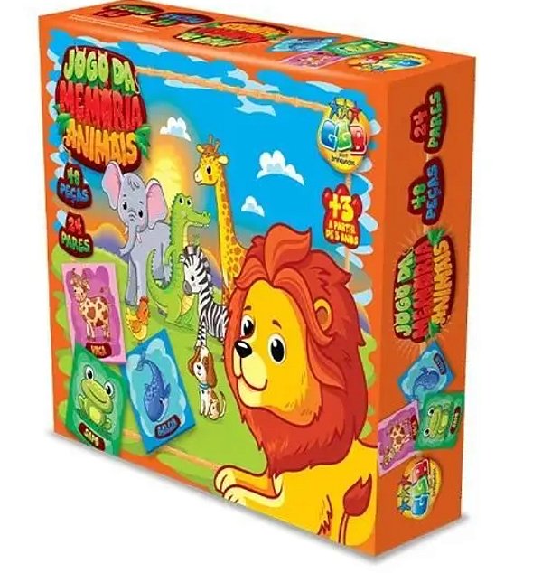 Jogo da memória animais - GGB