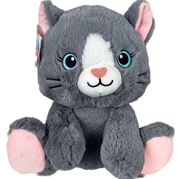 Pelúcia Amigo Pet Gato Decorativo Grande 40 cm - Caa Toys