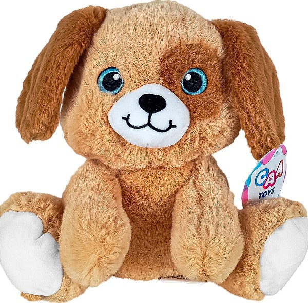 Pelúcia Amigo Pet Cachorro Decorativo Grande 40 cm - Caa Toys