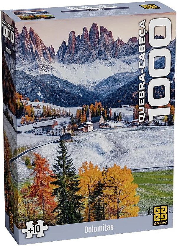 Quebra-Cabeça 1000 Peças Dolomitas