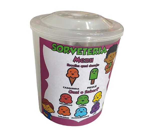 Sorveteria - Materiais para Brincar - O Sabor do Aprendizado