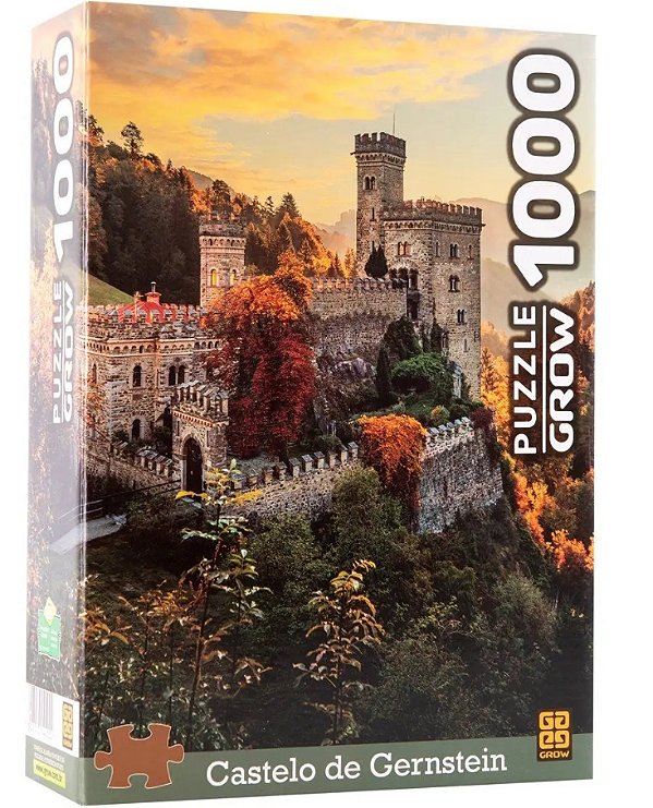Quebra-Cabeça - 1000 Peças - Castelo de Gernstein Grow