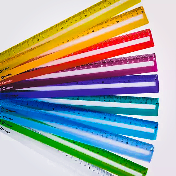 Régua Guia de leitura 30CM Cores Sortidas Valor unitário