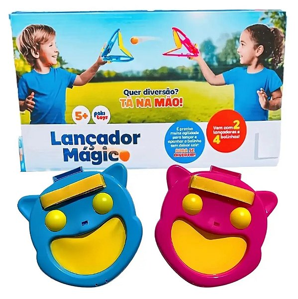 Jogo Lançador Magico De Bolinhas - PakiToys