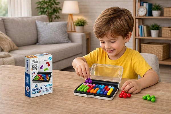 Jogo Genius Esferas Pakitoys - 120 Desafios
