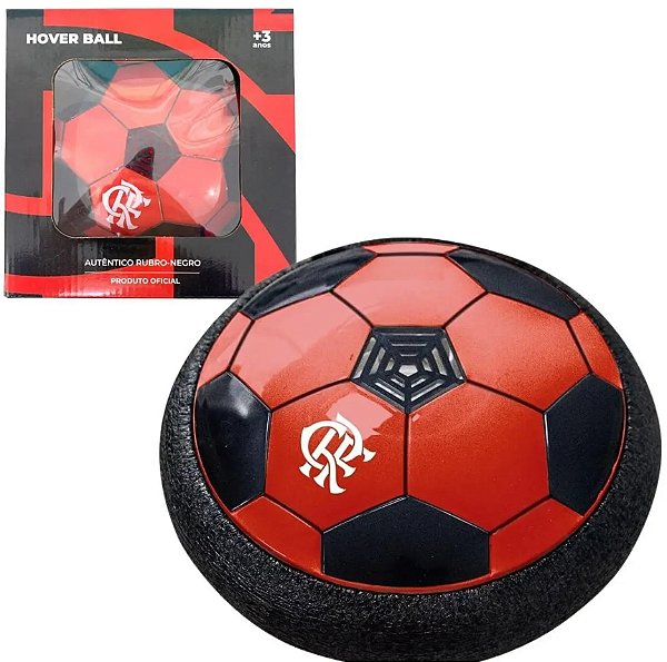 Bola de Futebol Deslizante Flamengo Hover Ball com luz - Zoop Toys