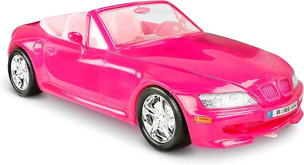 Carro Roadster Rosa - Menina Roma Jensen