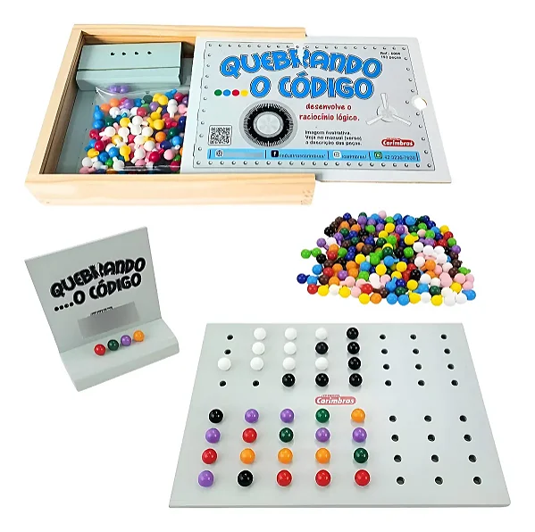 Jogo Quebrando O Código Brinquedo Educativo Raciocínio