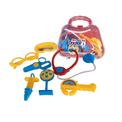 Maleta de brinquedo mini doutor com acessórios