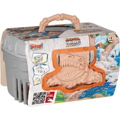 Maleta aventura jurassica pintar e escavar - Zoop Toys