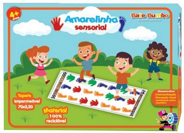 Amarelinha Sensorial Bate Bumbo