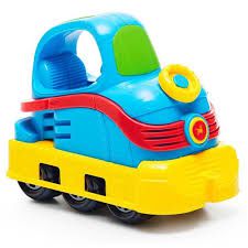 Brinquedo Infantil Rodadinhos Locomotiva Calesita TA TE TI