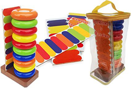 Combine e Encaixe Brinquedos Educativos