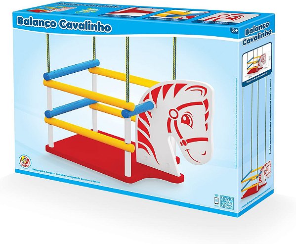 Balanço Cavalinho em Madeira MDF