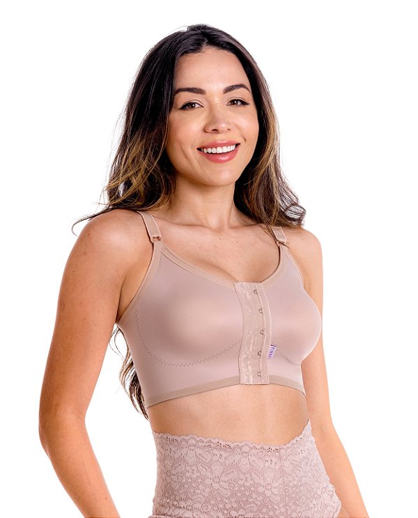 SOUTIEN COM REFORÇO E FECHO FRONTAL