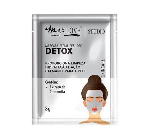 Sachê Máscara Peel Off Detox - Max Love