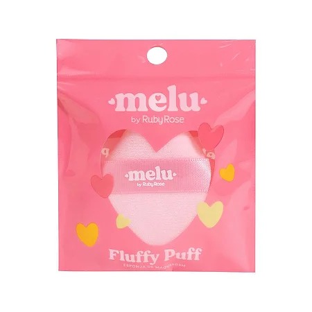 Esponja De Maquiagem Fluffy Puff Melu - Ruby Rose