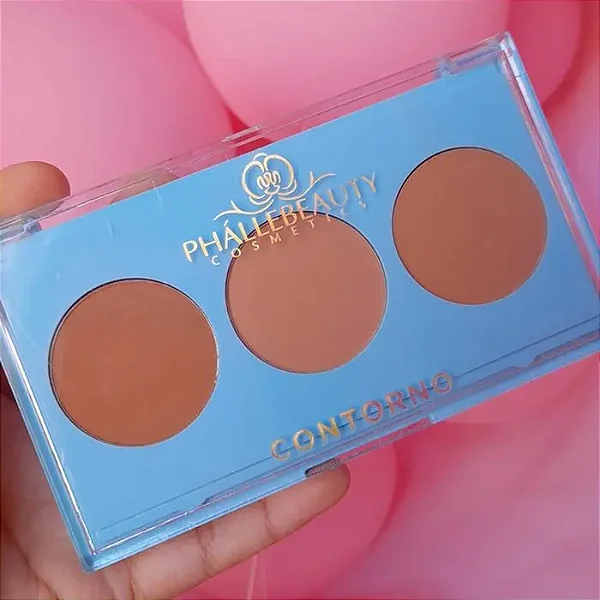 Paleta de Contorno Trio - Phállebeauty