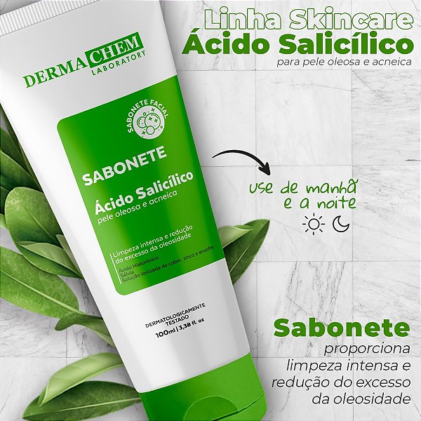 Sabonete Acido Salicílico - DermaChem