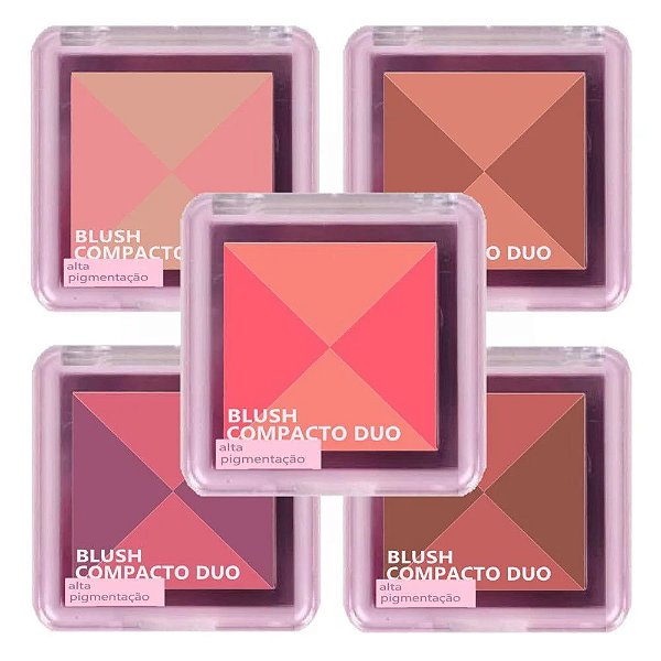 Blush Compacto Duo - Ruby Rose