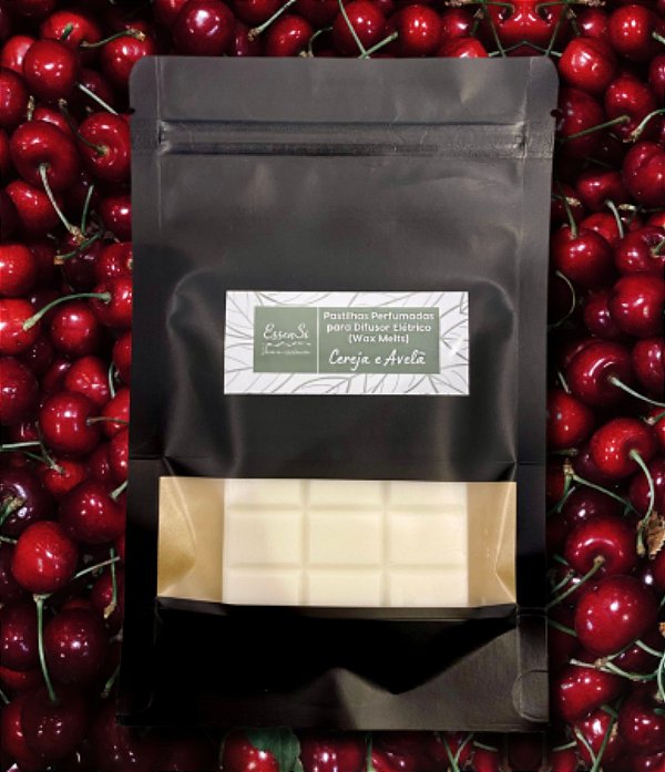 Pastilhas Perfumadas em Barra Cereja e Avelã