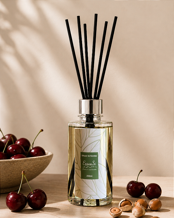 Difusor Cilíndrico Cereja e Avelã 250 ml