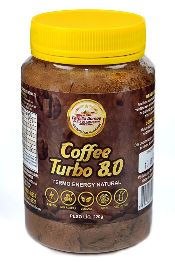 Coffe Turbo ( Café termogênico) 8.0 - FAMÍLIA GOMES