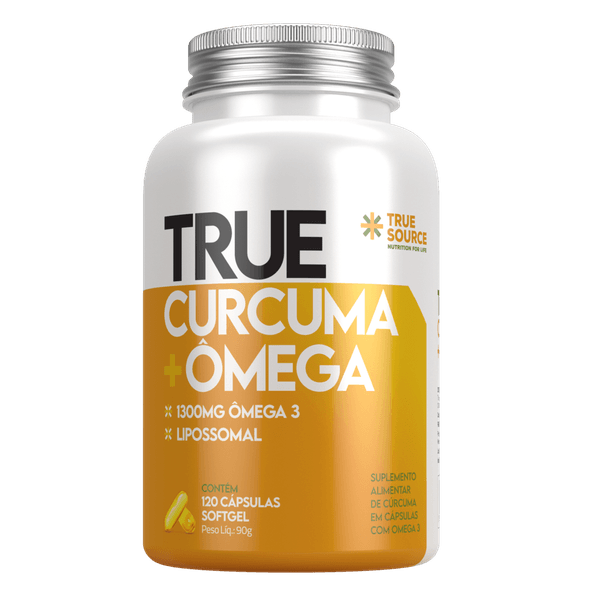 True Curcuma + omega lipossomal120 CAPS - TRUE SOURCE