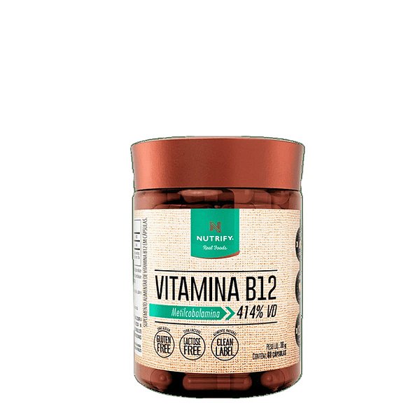 Vitamina B12 - 60 Caps Nutrify