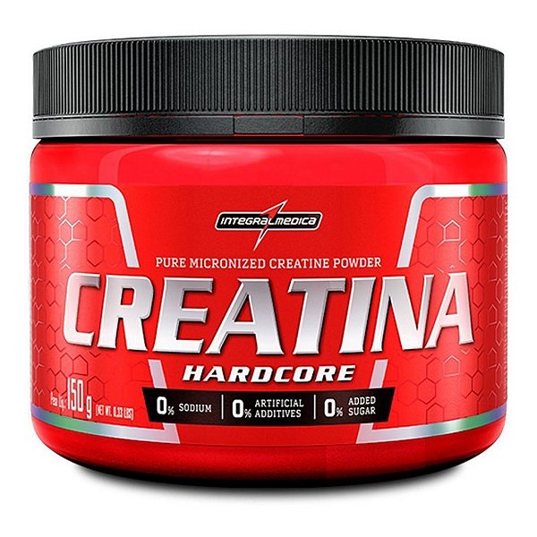 Creatina 150g Monohidratada Hardcore 100% Pura - Integralmedica