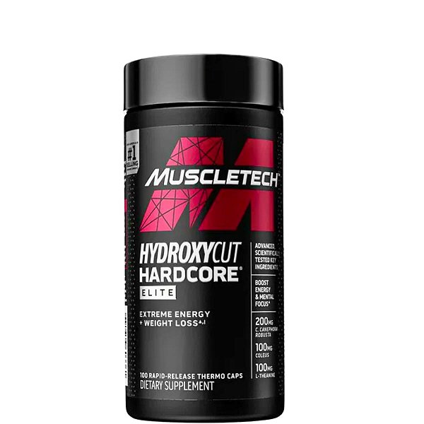 Termogênico Hydroxycut Hardcore Elite 100 Caps Muscletech