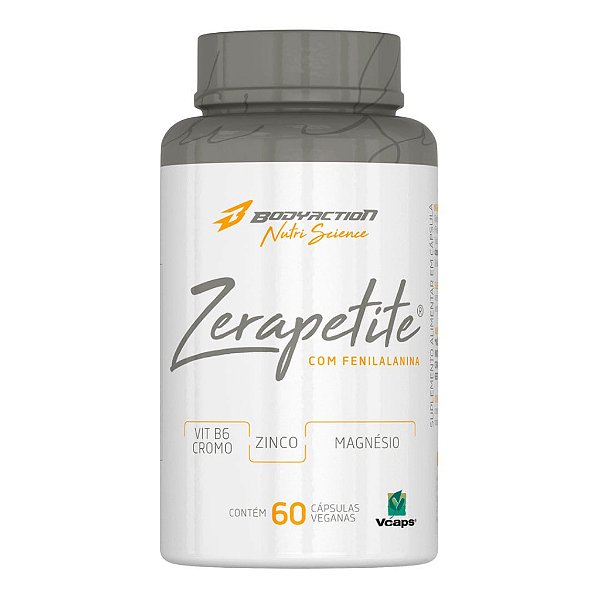 Zerapetite com Fenilalanina - 60 Cápsulas - Body Action