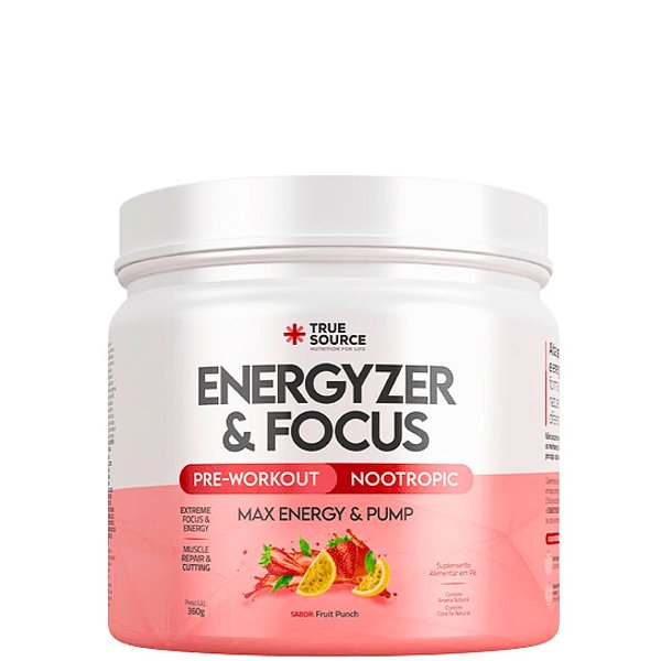 True Energyzer & Focus Fruit Pounch 360g