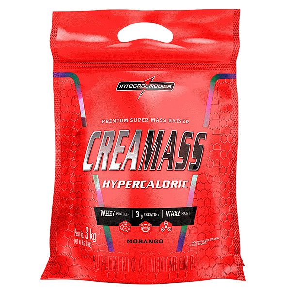 Creamass Morango 3 kilos Integralmedica