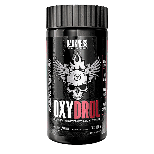 Oxydrol 120 Caps Darkness Integralmedica