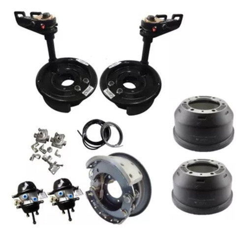 Kit Transformação Freio A Ar Mb Accelo 915 Com Tambores