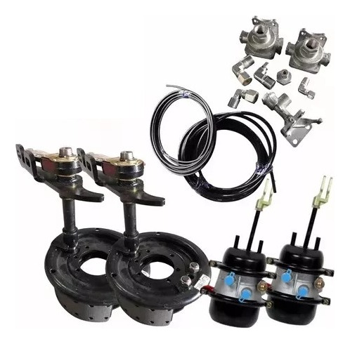 Kit Transformação Freio A Óleo Para Freio A Ar Mb 1113