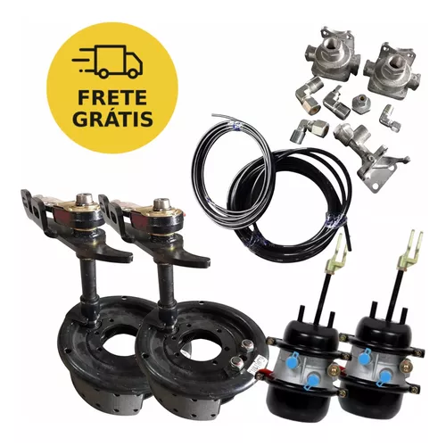 Kit Transformação Freio A Óleo Para Freio A Ar Mb 608 708