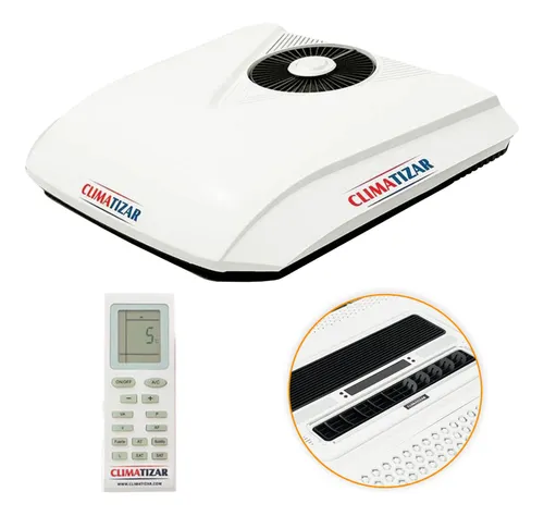 Ar Condicionado Elétrico De Teto Climatizar 24v P/ Caminhão