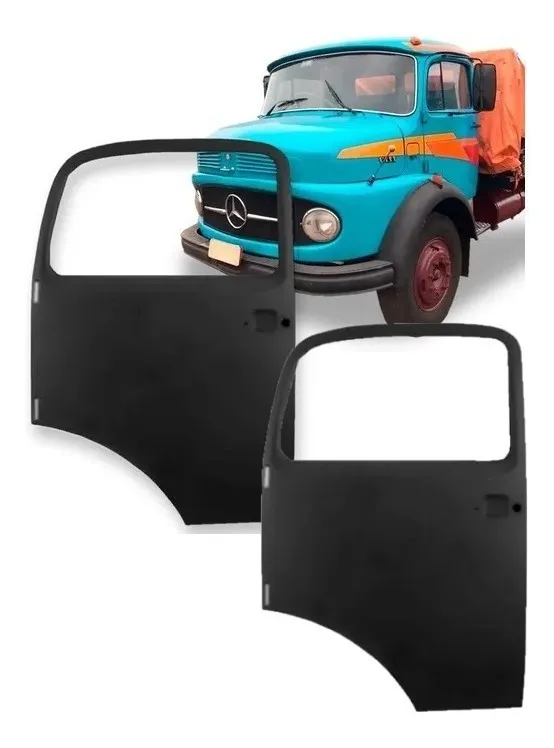 Par Porta Caminhão Mb 1113 1114 1313 1314 1316 1513 1518