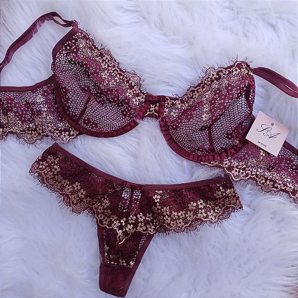 Conjunto Lingerie Vênus