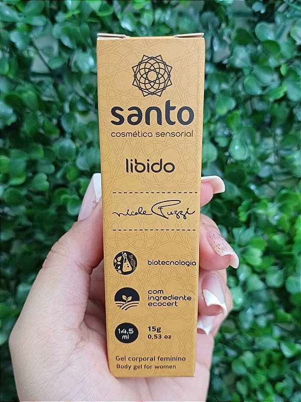 Excitante Feminino Libido Gel15g Santo